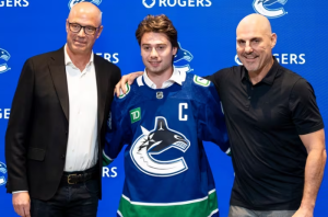 Vancouver Canucks appoint 23-year-old Quinn Hughes as captain